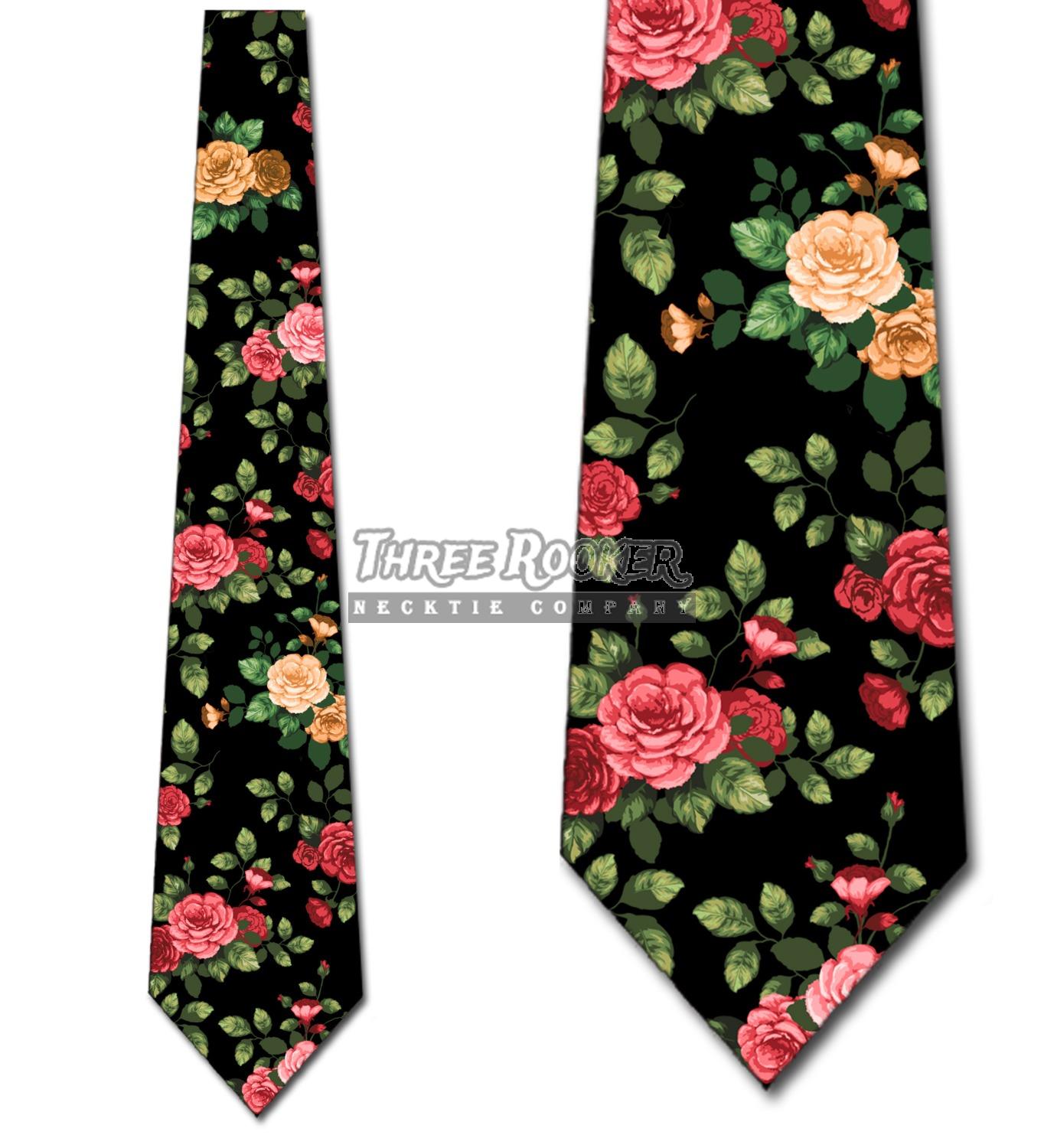 mens floral ties