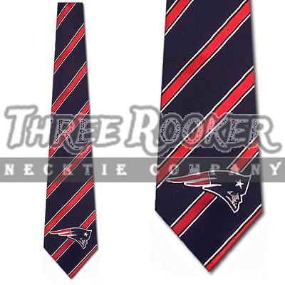Mens Licensed New England Patriots Necktie Patriots Ties NWT FREE SHIPPING