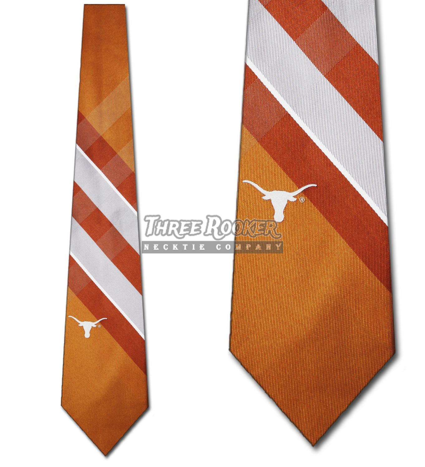 Longhorns Tie University of Texas Longhorns Neckties Licensed Mens Neck Ties NWT